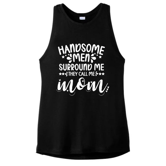 Boy Mother Mom Of Mother's Day Gift Ladies Tri-Blend Wicking Tank