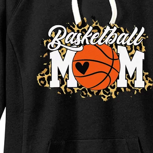 Basketball Mom Mom Game Day Outfit Mothers Day Gift Women's Fleece Hoodie