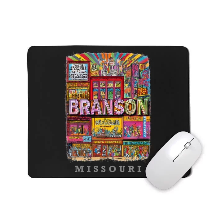 Branson Missouri Mo Entertaint Extravaganza Mousepad