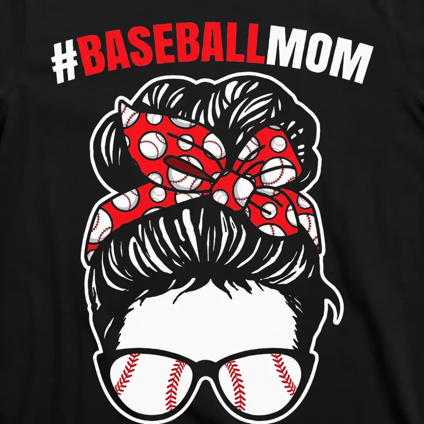 Teeshirtpalace Funny Baseball Mom T-Shirt