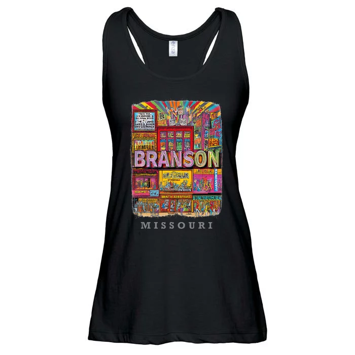 Branson Missouri Mo Entertaint Extravaganza Ladies Essential Flowy Tank