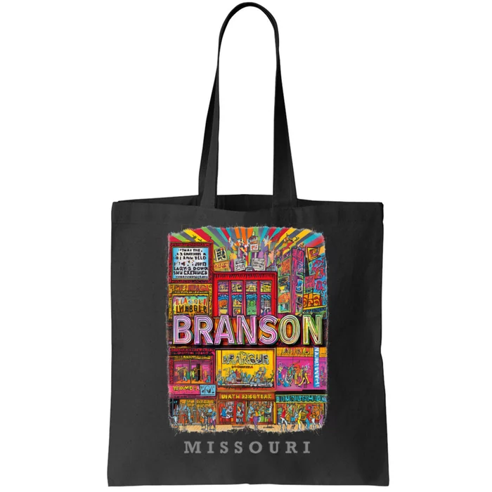 Branson Missouri Mo Entertaint Extravaganza Tote Bag