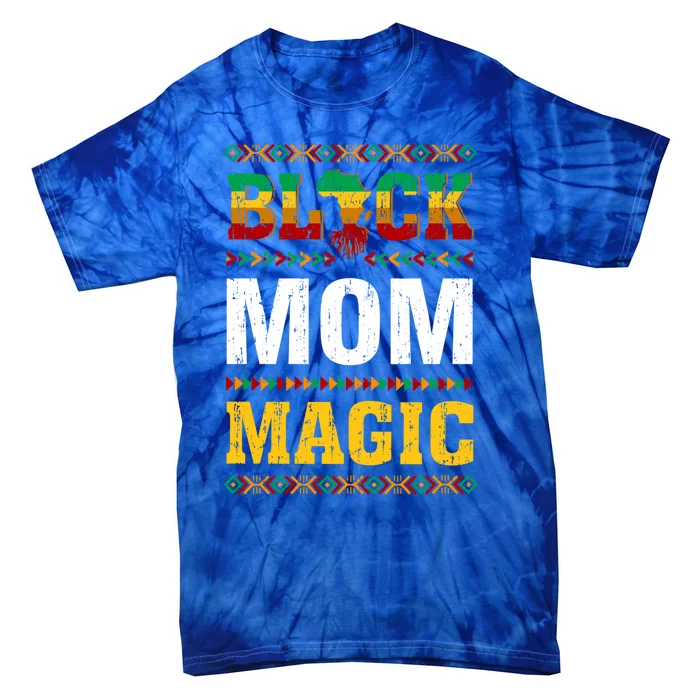 Black Mom Matter Blm Black Pride Black History Queen African Cute Gift Tie-Dye T-Shirt