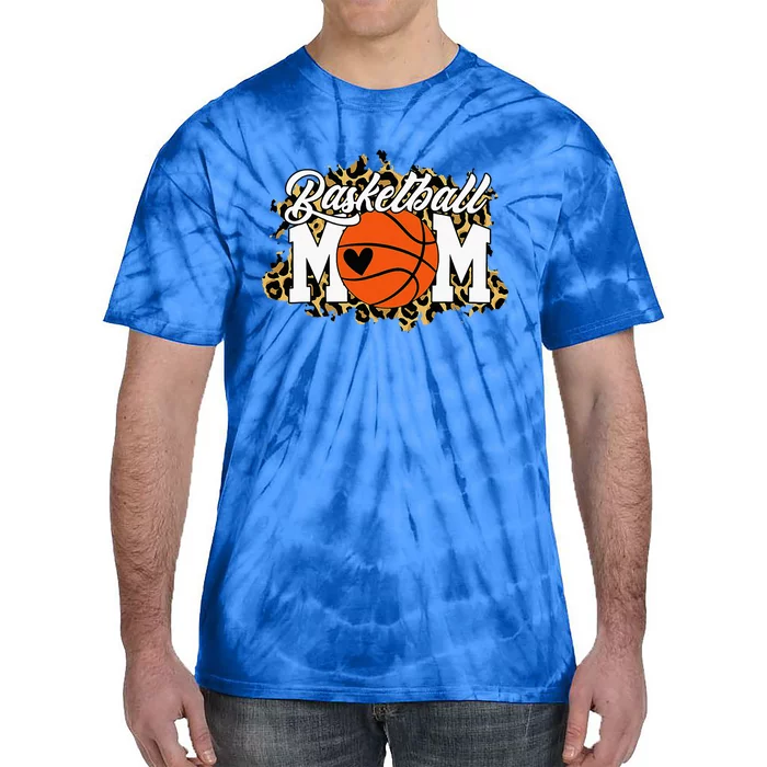 Basketball Mom Mom Game Day Outfit Mothers Day Gift Tie-Dye T-Shirt