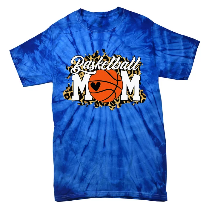 Basketball Mom Mom Game Day Outfit Mothers Day Gift Tie-Dye T-Shirt