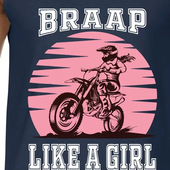 Braap Motorcycle Motocross Shirts Dirt Bike Comfort Colors® Tank Top