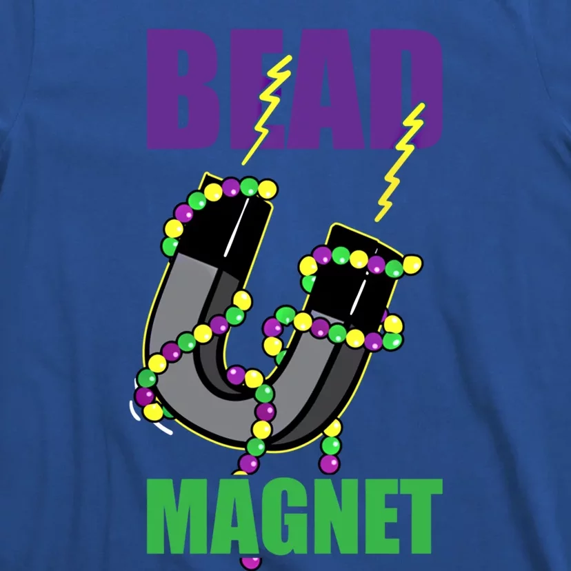 Bead Magnet Mardi Gras Masquerade Carnival Festival Gift T-Shirt