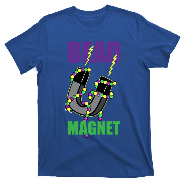 Bead Magnet Mardi Gras Masquerade Carnival Festival Gift T-Shirt