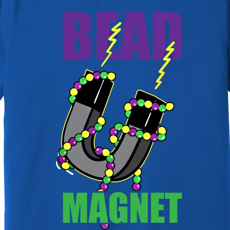 Bead Magnet Mardi Gras Masquerade Carnival Festival Gift Premium T-Shirt