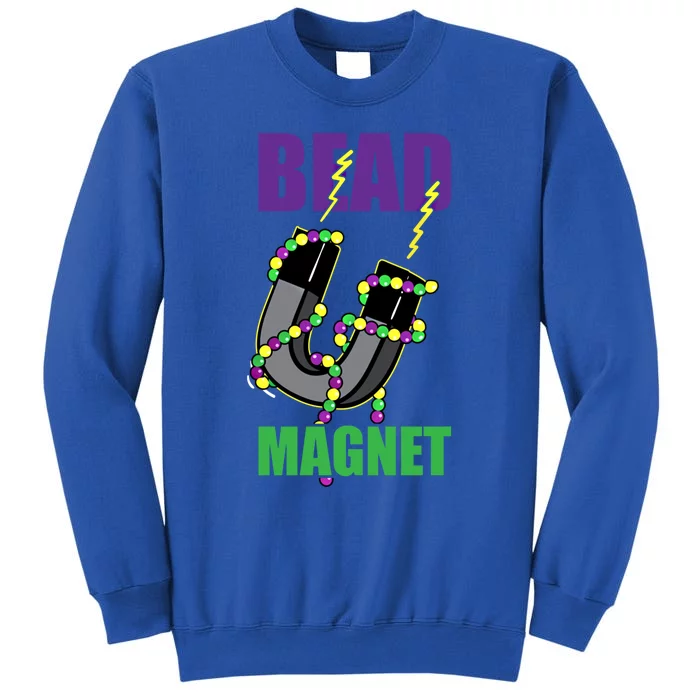 Bead Magnet Mardi Gras Masquerade Carnival Festival Gift Tall Sweatshirt