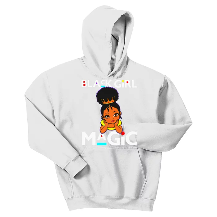 Black Magic Melanin Poppin Kids Hoodie