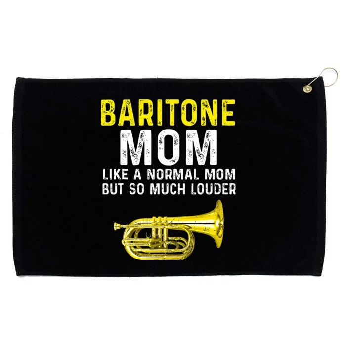 Baritone Mom Marching Band Grommeted Golf Towel