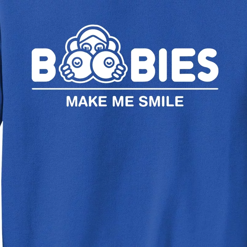 Boobies Make Me Smile Sweatshirt