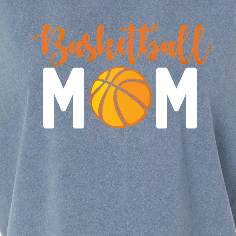 Basketball Mom Meaningful Gift Basketball Mother Cute Gift Garment-Dyed Women's Muscle Tee