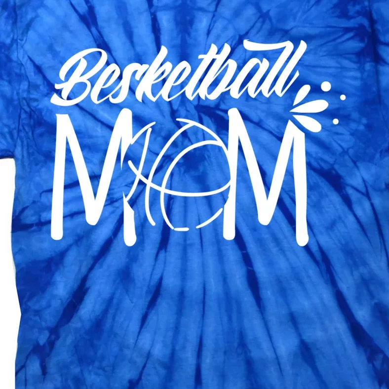 Basketball Mom Match Coach Team Player Mother Mommy Mama Great Gift Tie-Dye T-Shirt