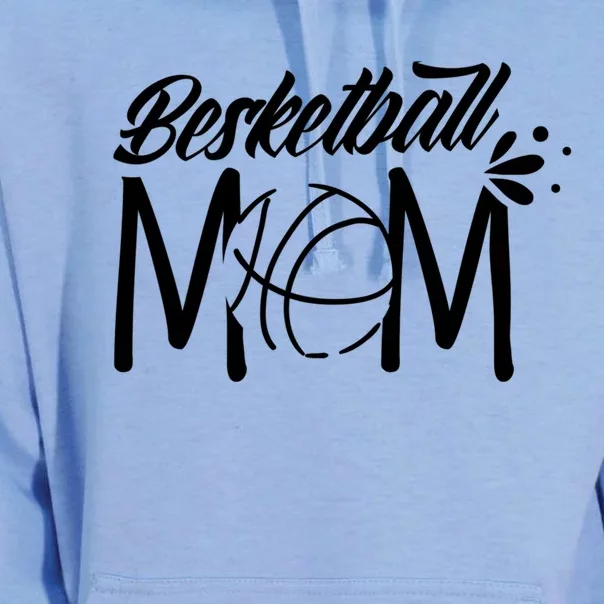 Basketball Mom Match Coach Team Player Mother Mommy Mama Great Gift Unisex Surf Hoodie