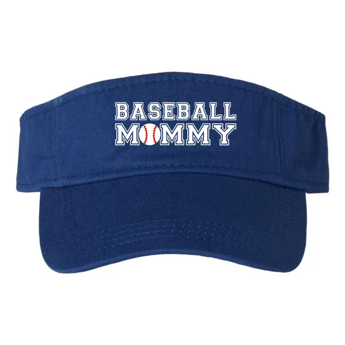 Baseball Mommy Meaningful Gift Baseball Gift For Mother Baseball Tee Meaningful Valucap Bio-Washed Visor