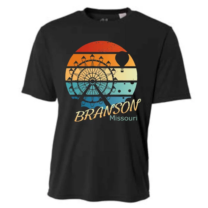 Branson Missouri Mo Vacation Souvenir Cooling Performance Crew T-Shirt