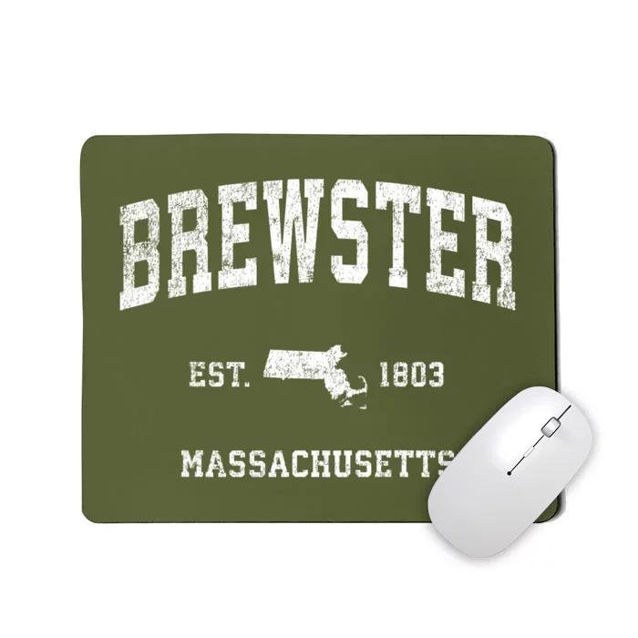 Brewster Massachusetts Ma Vintage Sports Mousepad