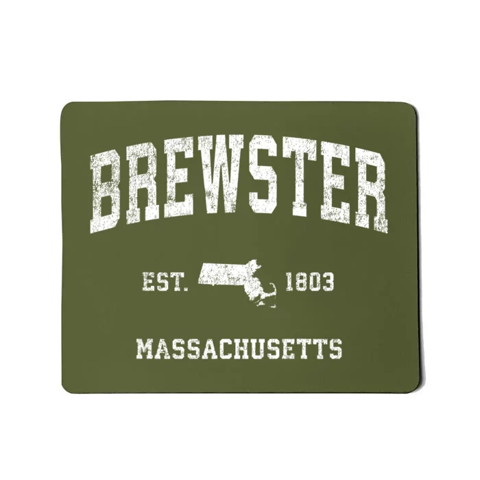 Brewster Massachusetts Ma Vintage Sports Mousepad