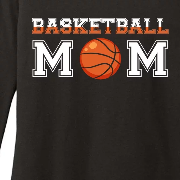 Basketball Mom Mothers Day Cute Gift Womens CVC Long Sleeve Shirt