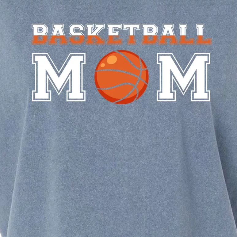 Basketball Mom Mothers Day Cute Gift Garment-Dyed Women's Muscle Tee