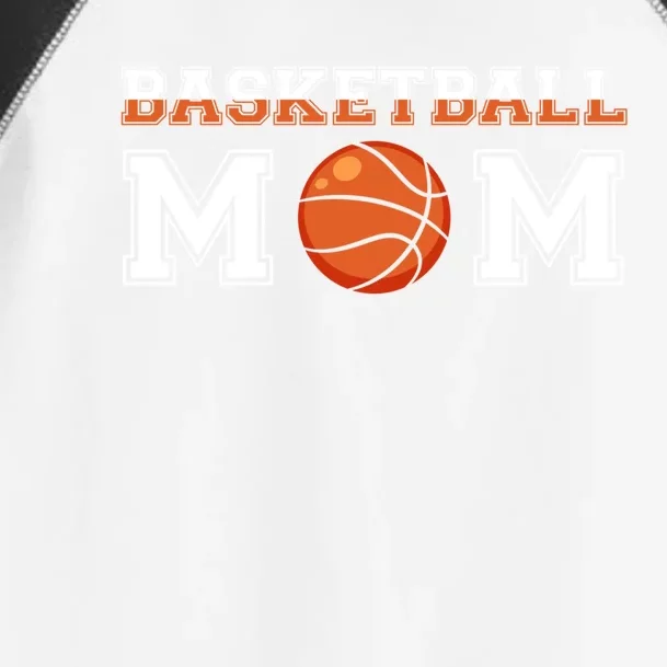 Basketball Mom Mothers Day Cute Gift Toddler Fine Jersey T-Shirt