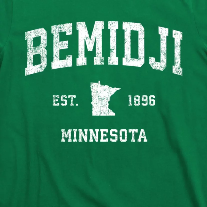 Bemidji Minnesota Mn Vintage Sports T-Shirt