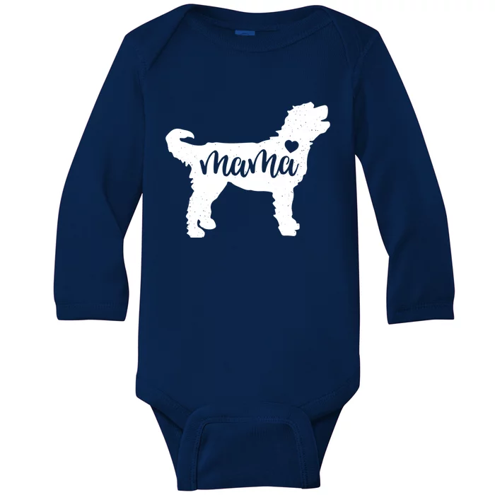 Bernedoodle Mama Mom Dog Cute Mothers Day Gift Cool Gift Baby Long Sleeve Bodysuit