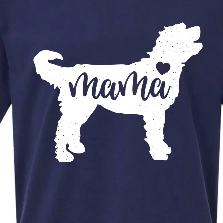 Bernedoodle Mama Mom Dog Cute Mothers Day Gift Cool Gift Sueded Cloud Jersey T-Shirt