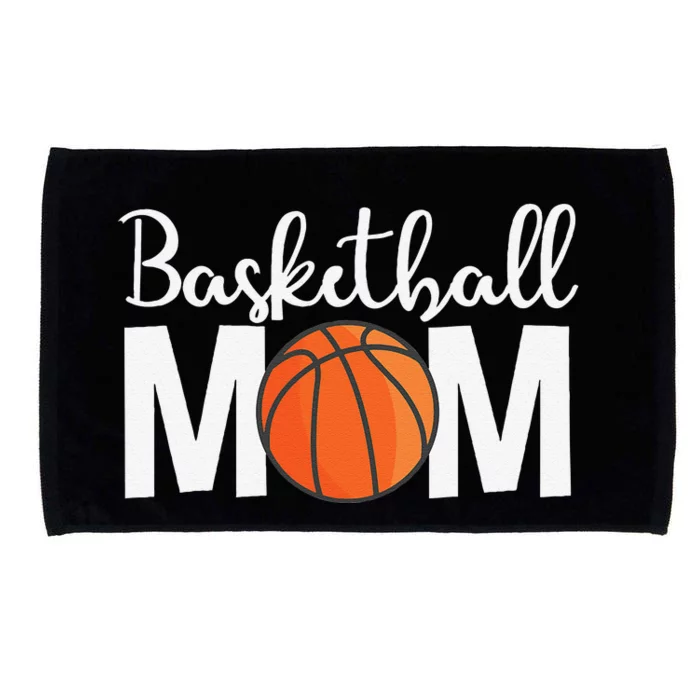 Basketball Mom Mothers Day Basketball Mom Microfiber Hand Towel