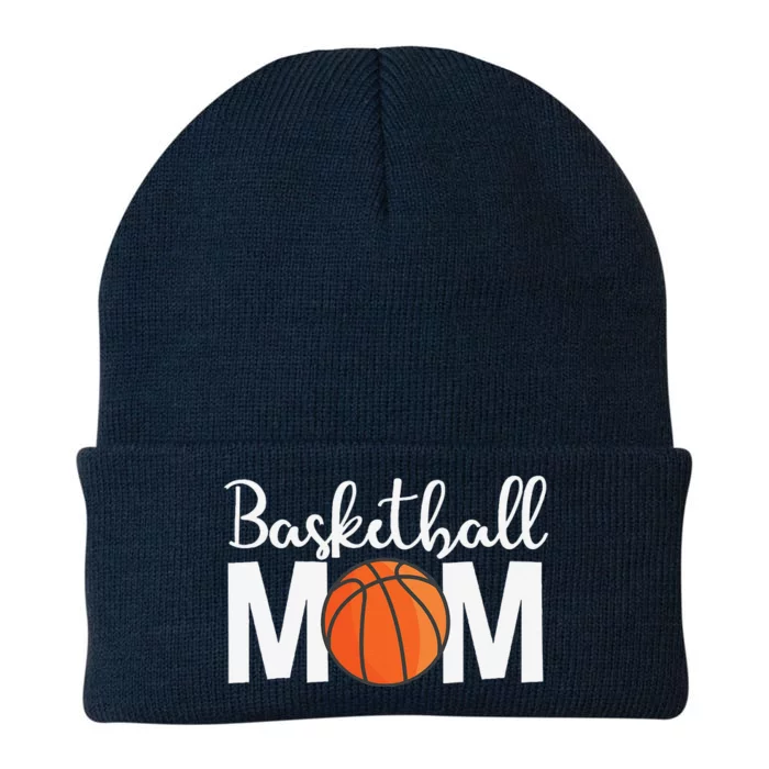 Basketball Mom Mothers Day Basketball Mom Knit Cap Winter Beanie