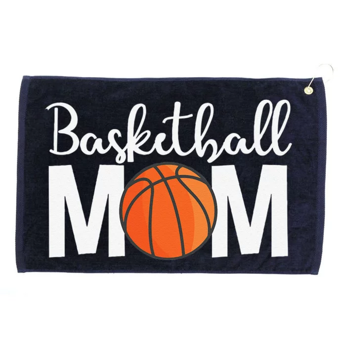 Basketball Mom Mothers Day Basketball Mom Grommeted Golf Towel