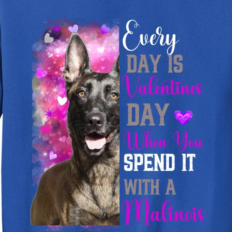 Belgium Malinois Mom Funny Valentines Day Dog Lovers Cool Gift Tall Sweatshirt