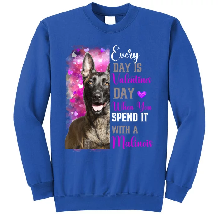 Belgium Malinois Mom Funny Valentines Day Dog Lovers Cool Gift Tall Sweatshirt