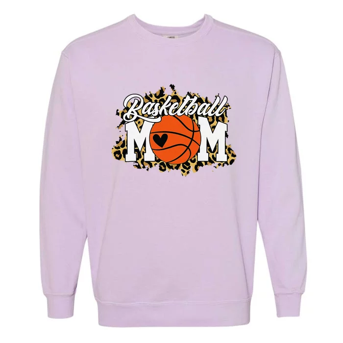 Basketball Mom Mom Game Day Outfit Mothers Day Gift Garment-Dyed Sweatshirt