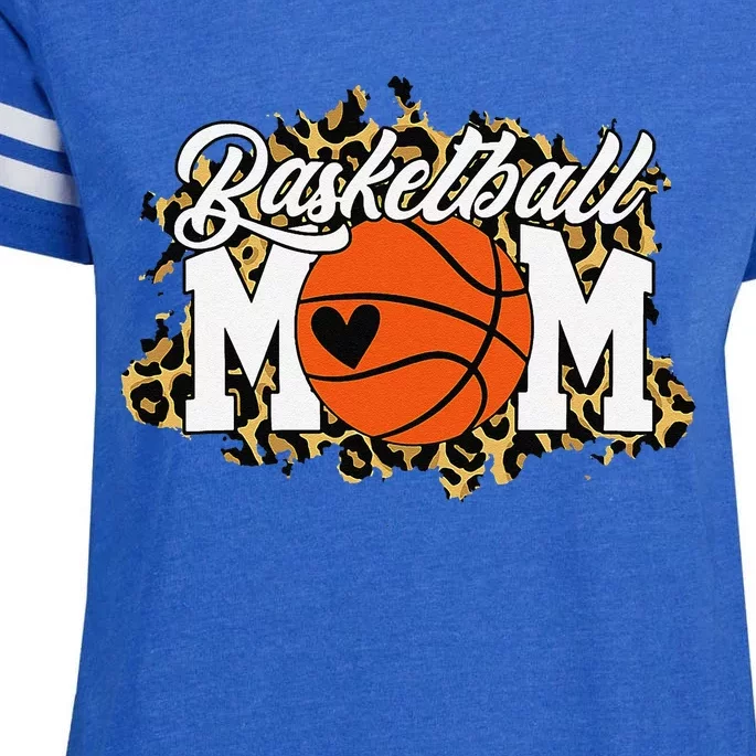 Basketball Mom Mom Game Day Outfit Mothers Day Gift Enza Ladies Jersey Football T-Shirt