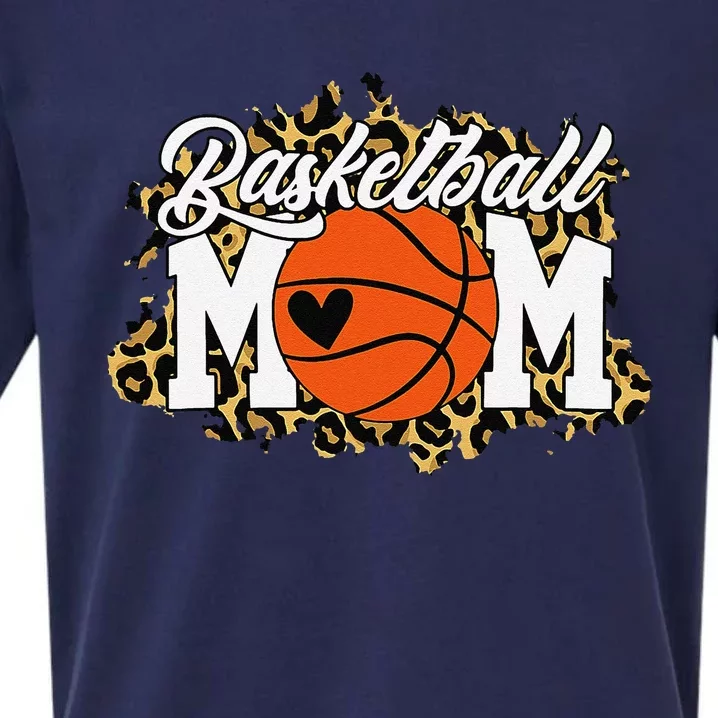 Basketball Mom Mom Game Day Outfit Mothers Day Gift Sueded Cloud Jersey T-Shirt