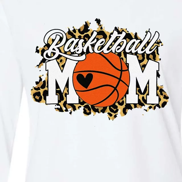 Basketball Mom Mom Game Day Outfit Mothers Day Gift Womens Cotton Relaxed Long Sleeve T-Shirt