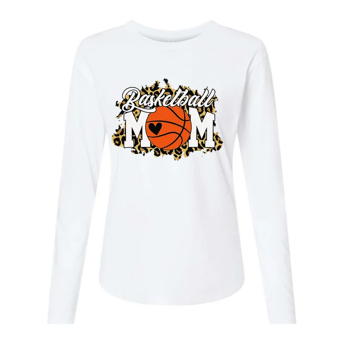 Basketball Mom Mom Game Day Outfit Mothers Day Gift Womens Cotton Relaxed Long Sleeve T-Shirt