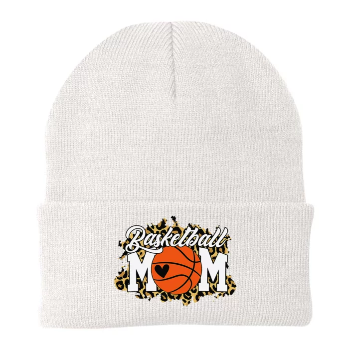 Basketball Mom Mom Game Day Outfit Mothers Day Gift Knit Cap Winter Beanie