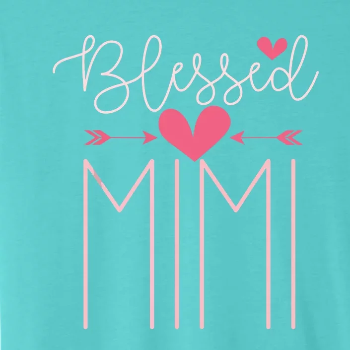 Blessed Mimi Mothers Day Grandparents Day Mimi ChromaSoft Performance T-Shirt