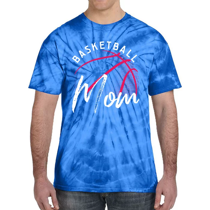 Basketball Mom Mothers Day Gift Tie-Dye T-Shirt