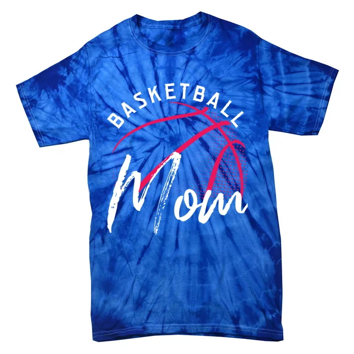 Basketball Mom Mothers Day Gift Tie-Dye T-Shirt