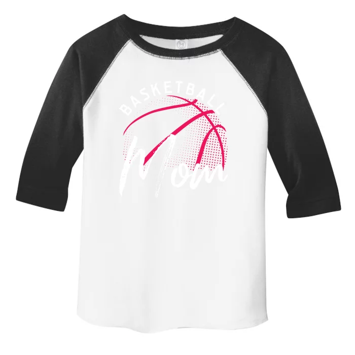 Basketball Mom Mothers Day Gift Toddler Fine Jersey T-Shirt