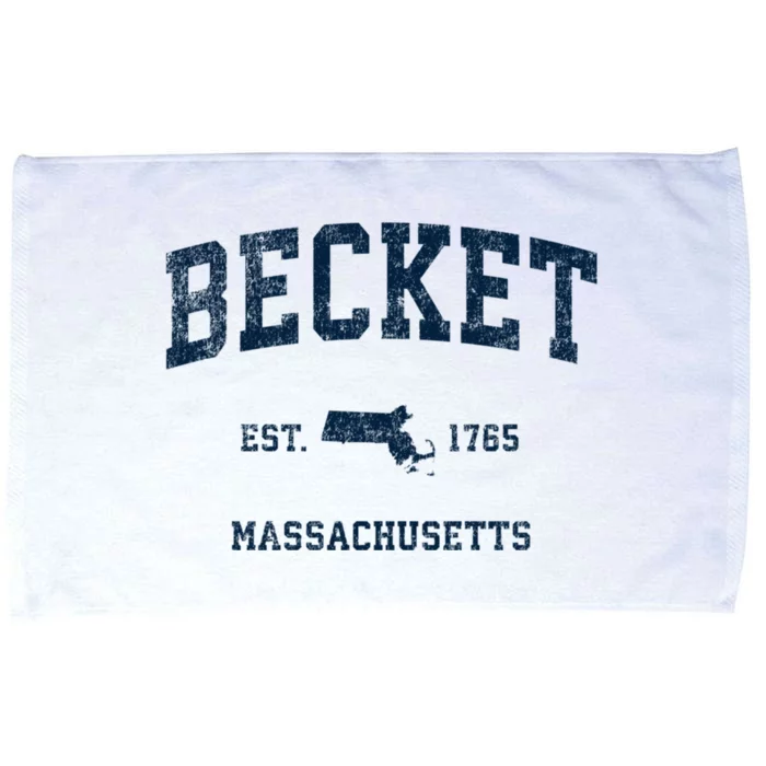 Becket Massachusetts Ma Vintage Sports Microfiber Hand Towel