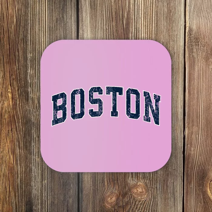 Boston Massachusetts Ma Vintage Sports Design Design Coaster