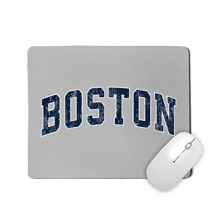 Boston Massachusetts Ma Vintage Sports Design Design Mousepad