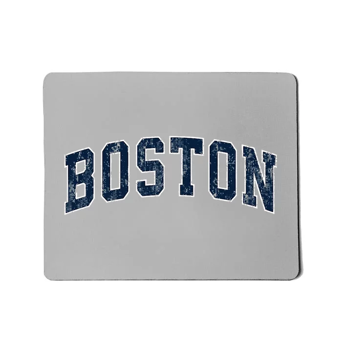 Boston Massachusetts Ma Vintage Sports Design Design Mousepad