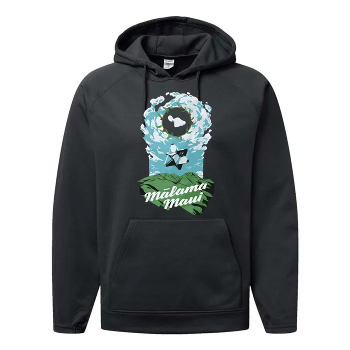 Bungielove Malama Maui Limited Performance Fleece Hoodie